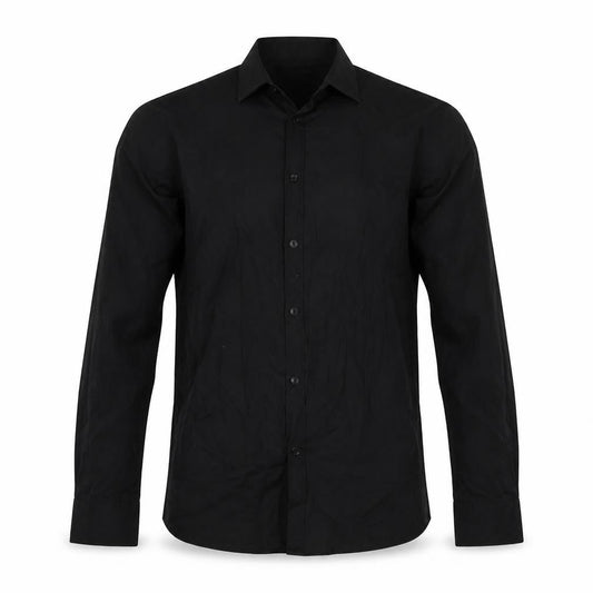 Primark Mens Black    Button-Up Size 16