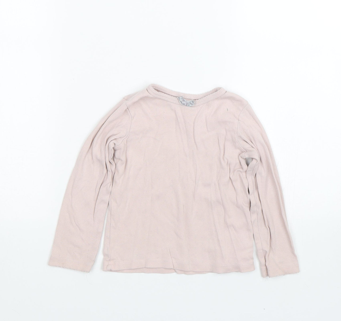 NEXT Girls Pink   Basic T-Shirt Size 2-3 Years