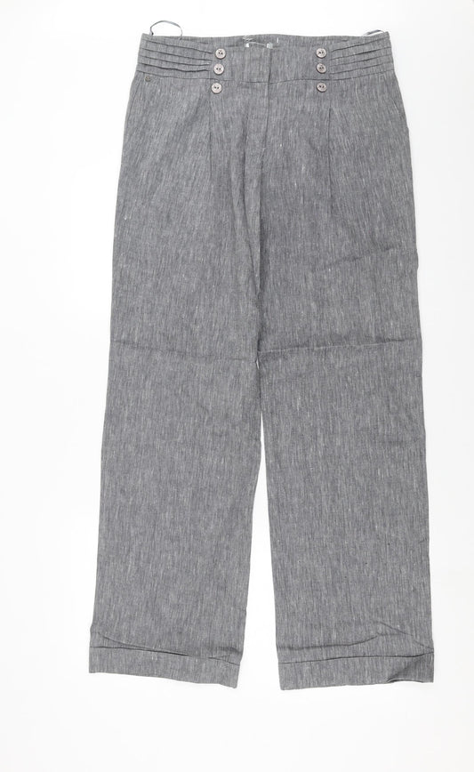 Preworn Womens Grey   Trousers  Size 33 in L32 in