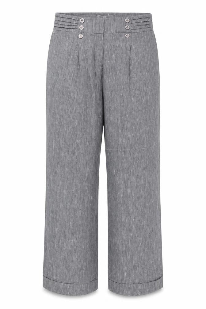 Preworn Womens Grey   Trousers  Size 33 in L32 in