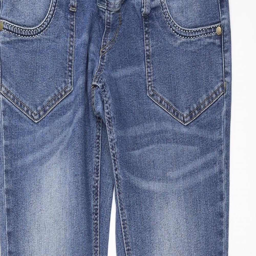 Preworn Womens Blue  Denim Bootcut Jeans Size 30 in L30 in
