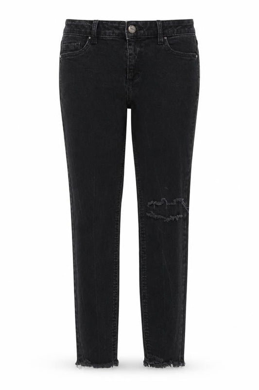 Dorothy Perkins Womens Black  Denim Skinny Jeans Size 8 L26 in