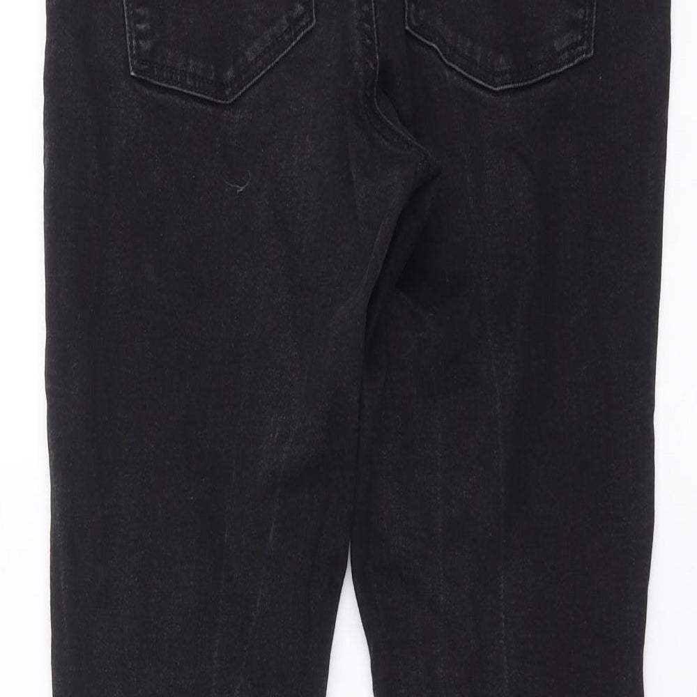 Dorothy Perkins Womens Black  Denim Skinny Jeans Size 8 L26 in