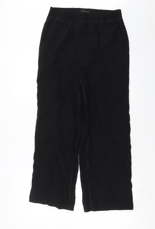 NEXT Womens Black   Trousers  Size 10 L27 in