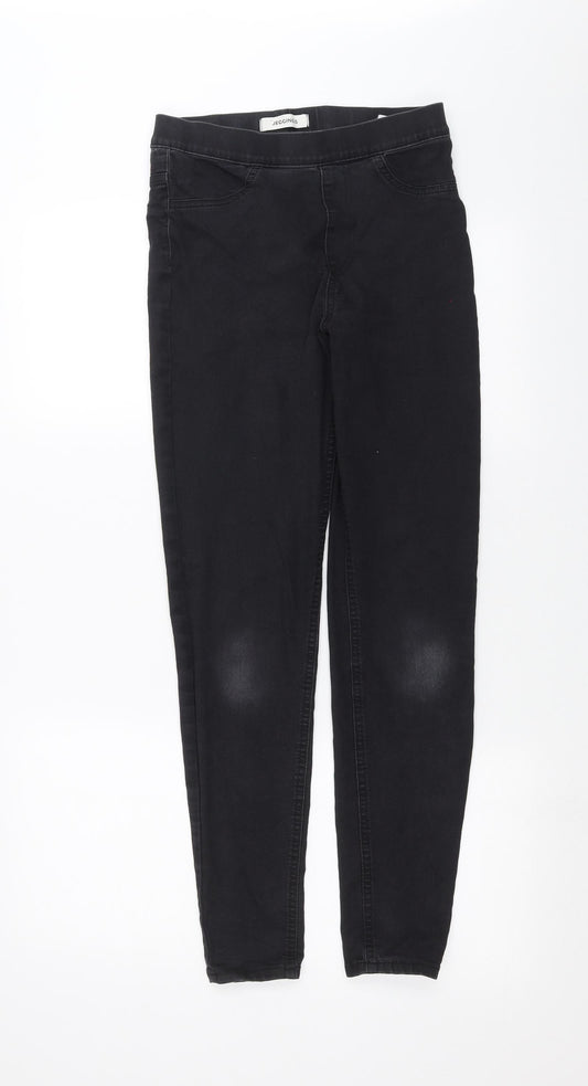 Marks and Spencer Womens Black  Denim Jegging Jeans Size 8 L28 in