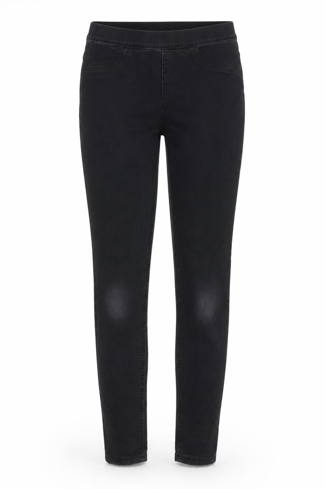 Marks & Spencer Womens Black  Denim Jegging Jeans Size 8 L28 in