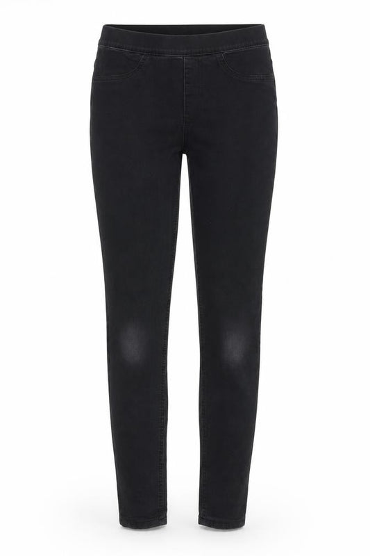 Marks & Spencer Womens Black  Denim Jegging Jeans Size 8 L28 in