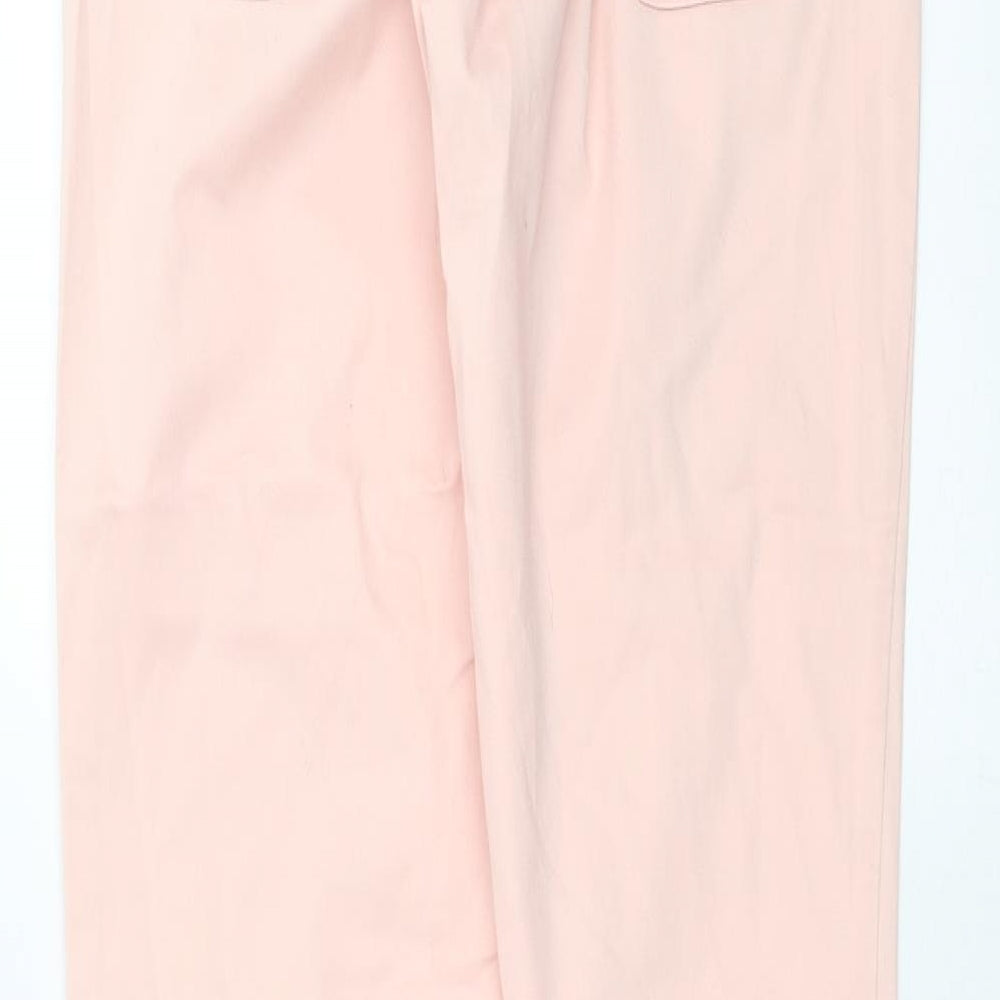H&M Womens Pink  Denim Skinny Jeans Size 8 L30 in