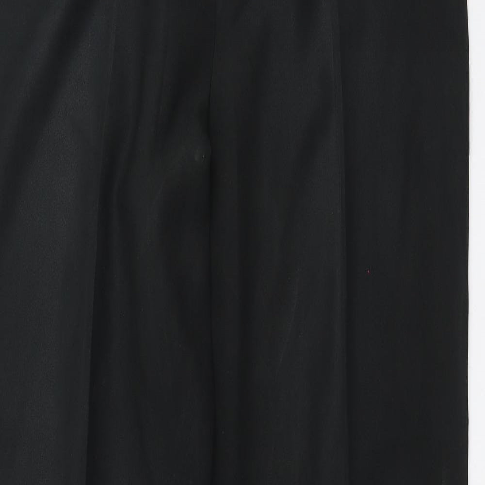 Inline Womens Black   Trousers  Size 12 L29 in
