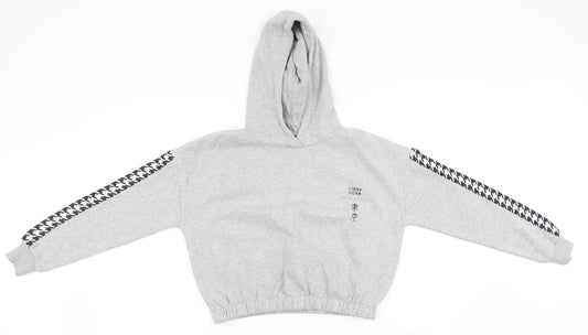 George Girls Grey   Pullover Hoodie Size 11-12 Years