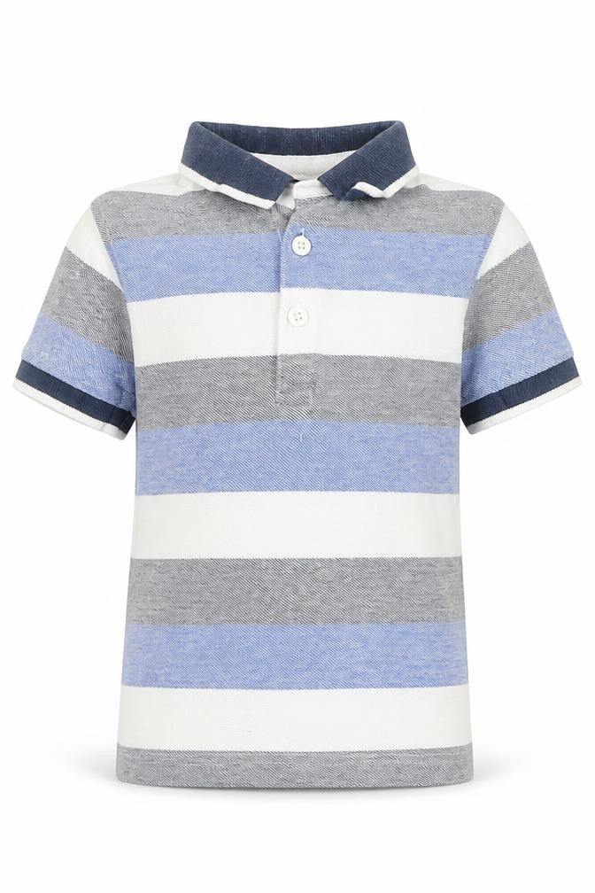 George Boys Multicoloured Striped  Basic Casual Size 5-6 Years