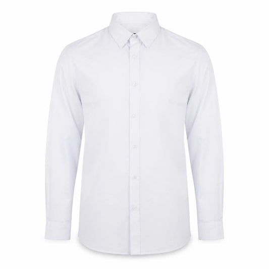 Jacamo Mens White    Button-Up Size 17