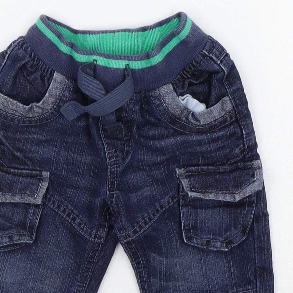 Earlydays Baby Blue   Jogger Jeans Size 6-9 Months