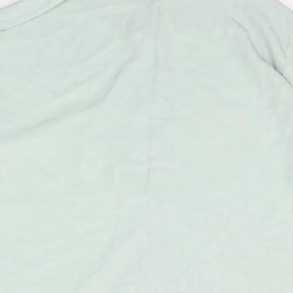 COMPLIMENTS Womens Green   Basic Button-Up Size 16