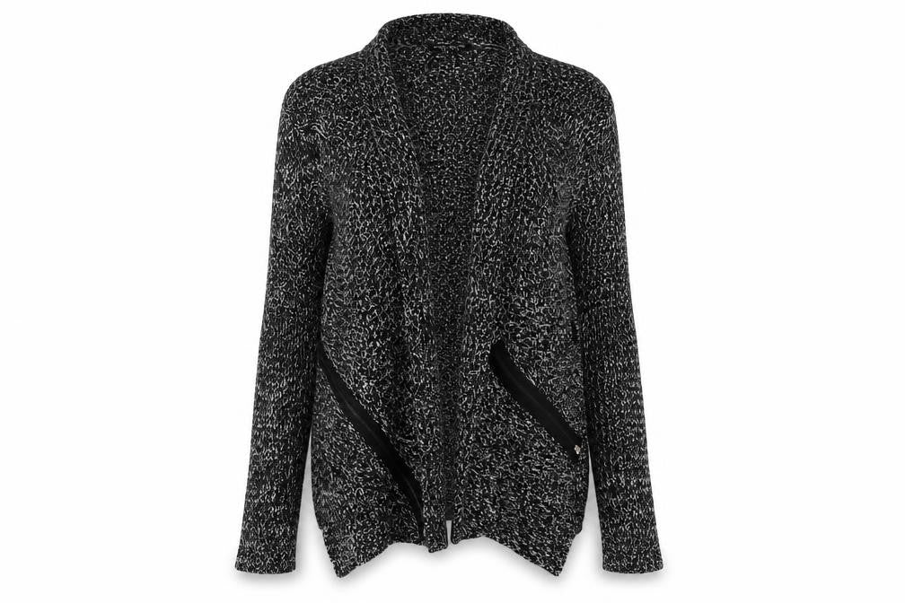 Select Womens Black   Cardigan Jumper Size 8