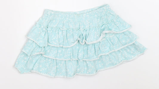 George Girls Blue   Skater Skirt Size 3-4 Years