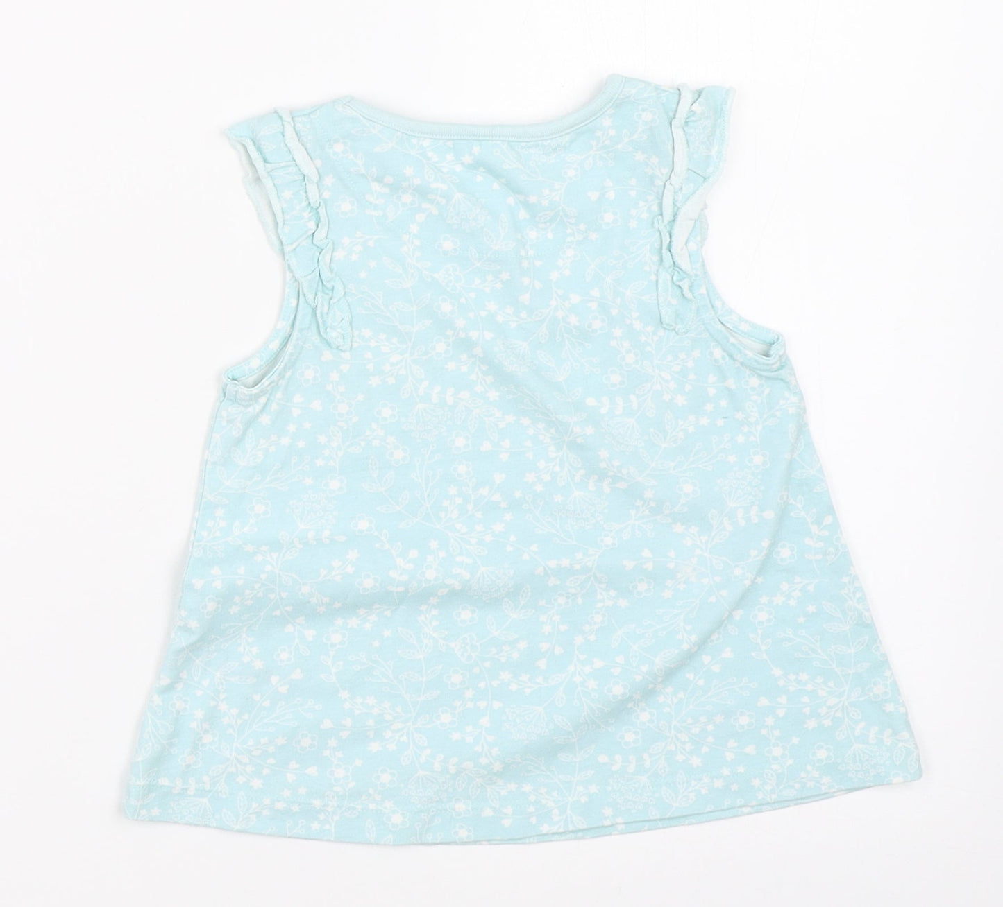 George Girls Blue   Basic Tank Size 3-4 Years