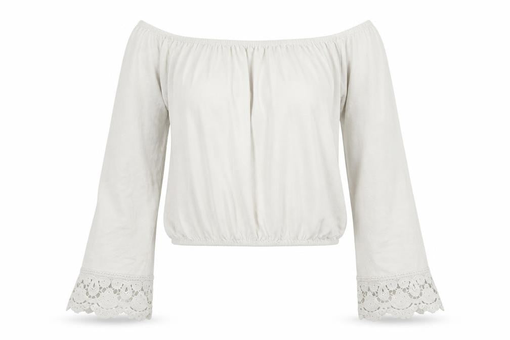 New Look Womens White   Basic T-Shirt Size 6