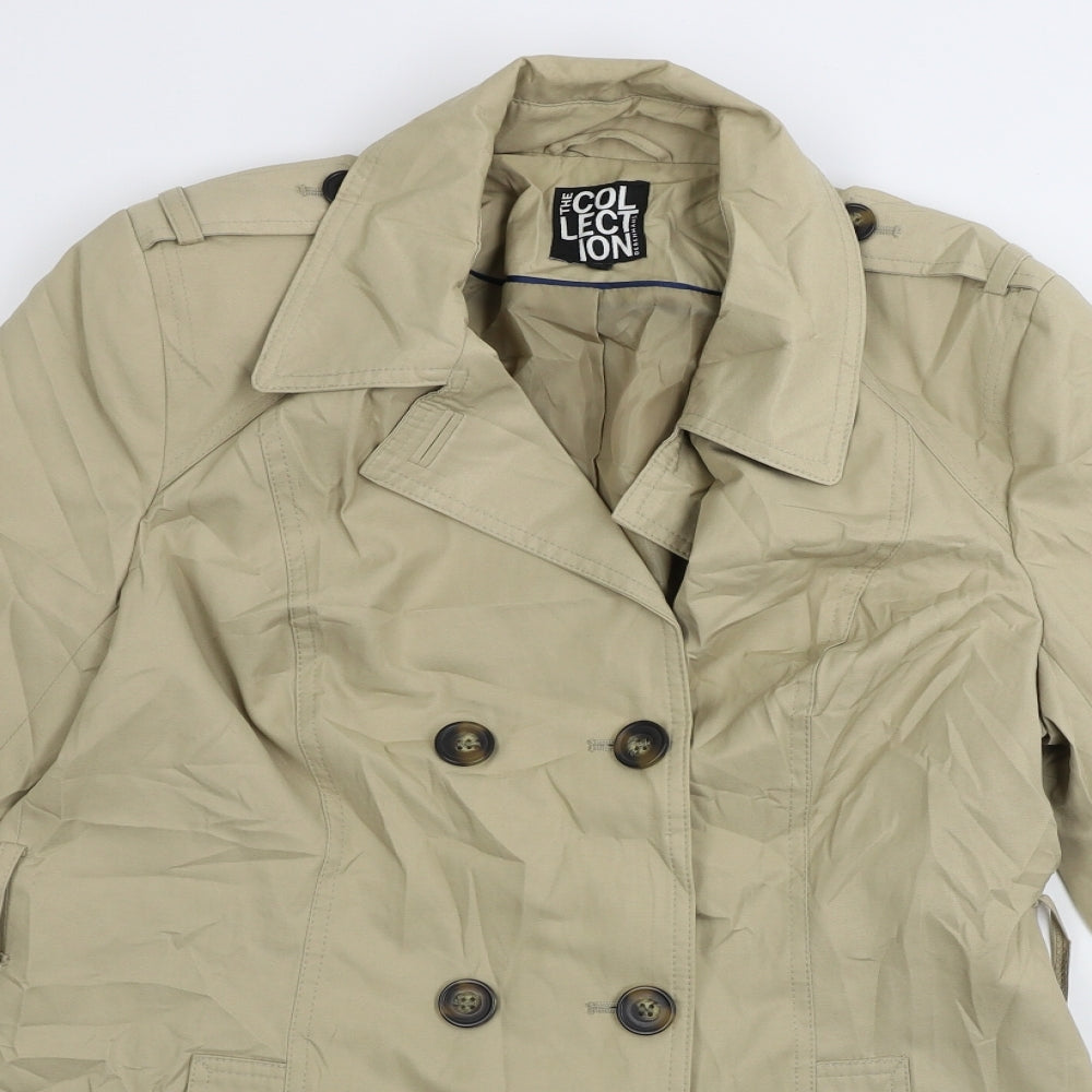 Debenhams  Womens Beige   Jacket Coat Size 12