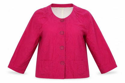 iz Womens Pink   Jacket Coat Size L