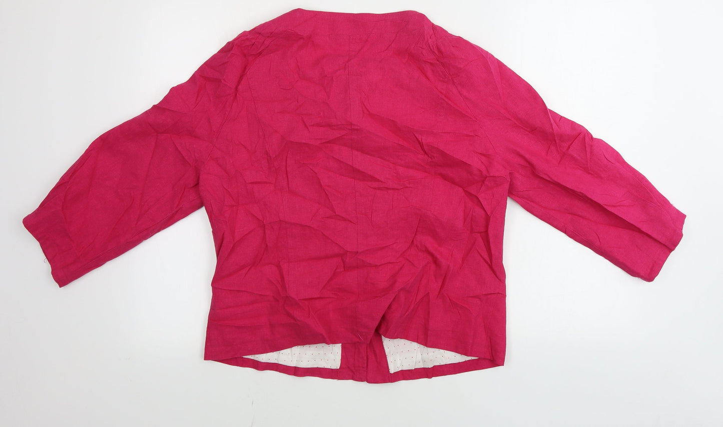 iz Womens Pink   Jacket Coat Size L