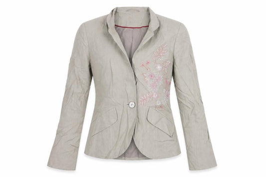 NEXT  Womens Beige Floral  Jacket Blazer Size 12