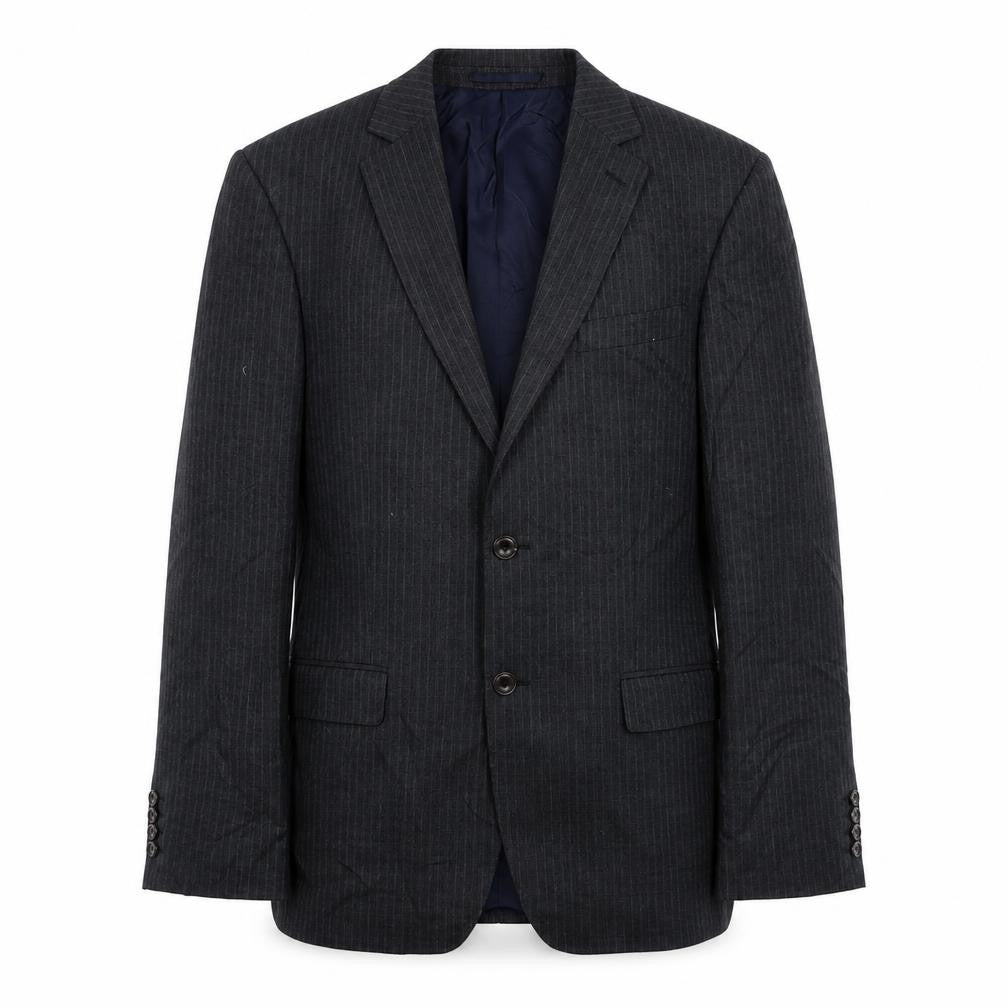Marks & Spencer  Mens Grey Striped  Jacket Blazer Size 38