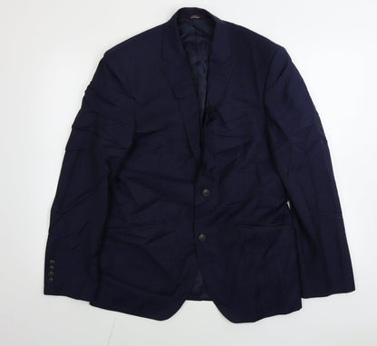 Marks & Spencer  Mens Blue   Jacket Blazer Size 40