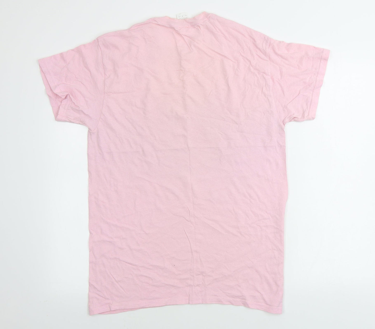 Gildan  Womens Pink   Basic T-Shirt Size M