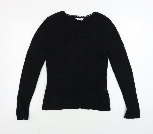 Editions   Womens Black   Pullover Jumper Size 10