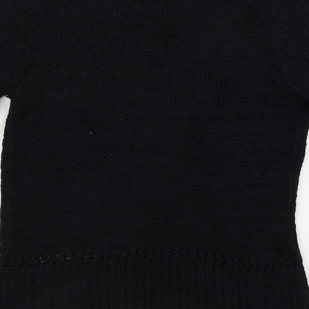Editions   Womens Black   Pullover Jumper Size 10