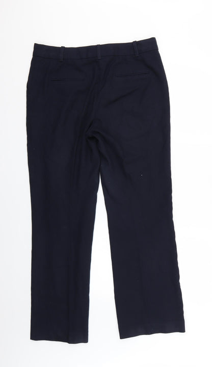 Next Womens Black   Trousers  Size 10 L26 in