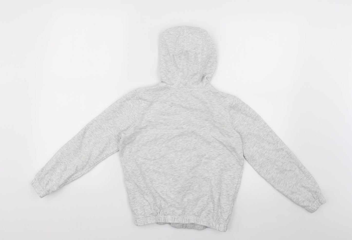 George Boys Grey   Full Zip Hoodie Size 9-10 Years