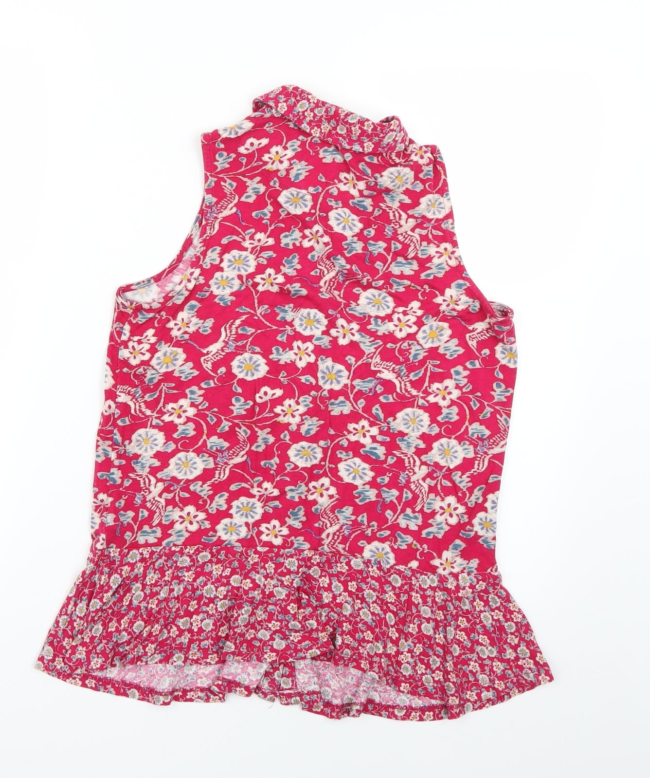 Monsoon Womens Multicoloured Floral  Basic Blouse Size 8