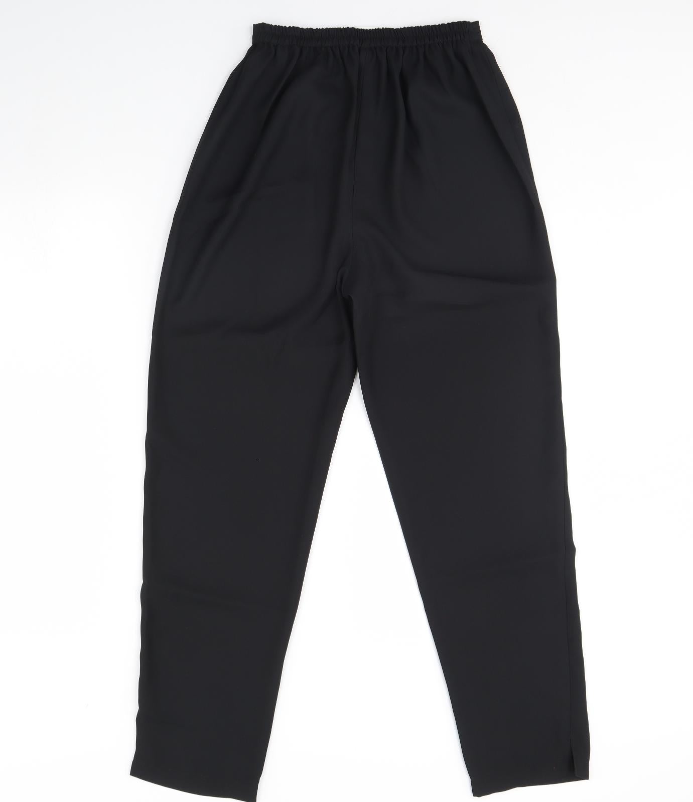 Classic Essentials Womens Black   Trousers  Size 10 L28 in