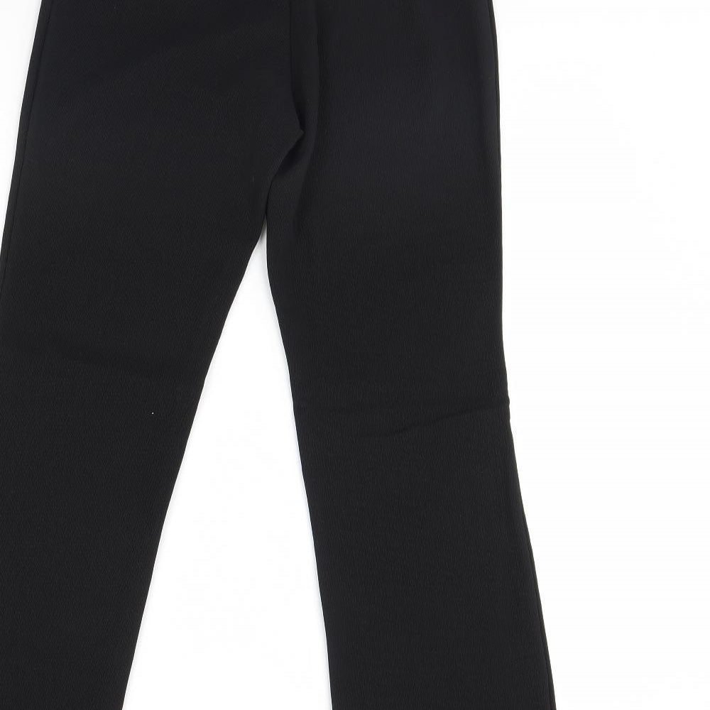 Preworn Womens Black   Trousers  Size 10 L28 in