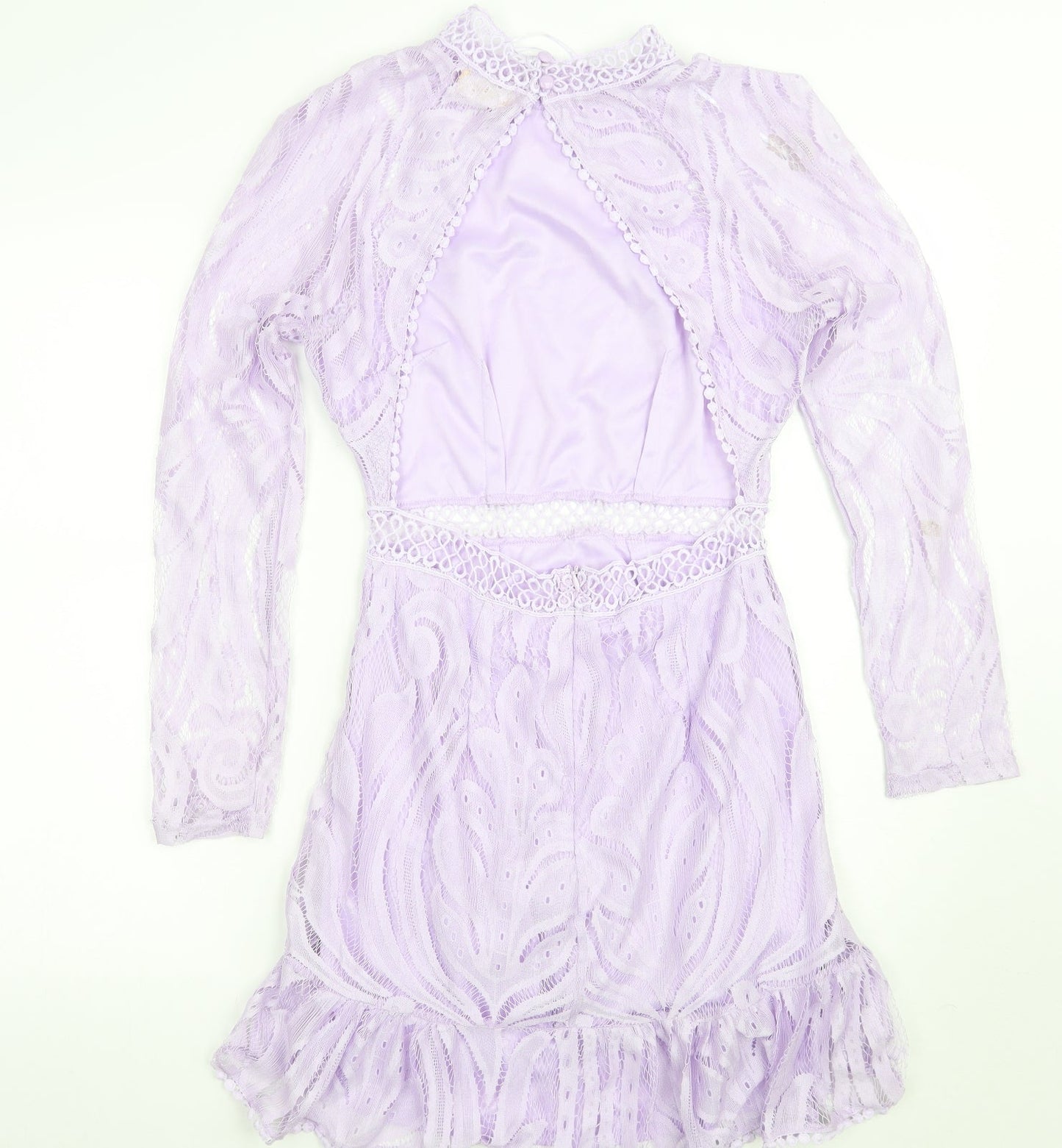 Love triangle Womens Purple   A-Line  Size 8