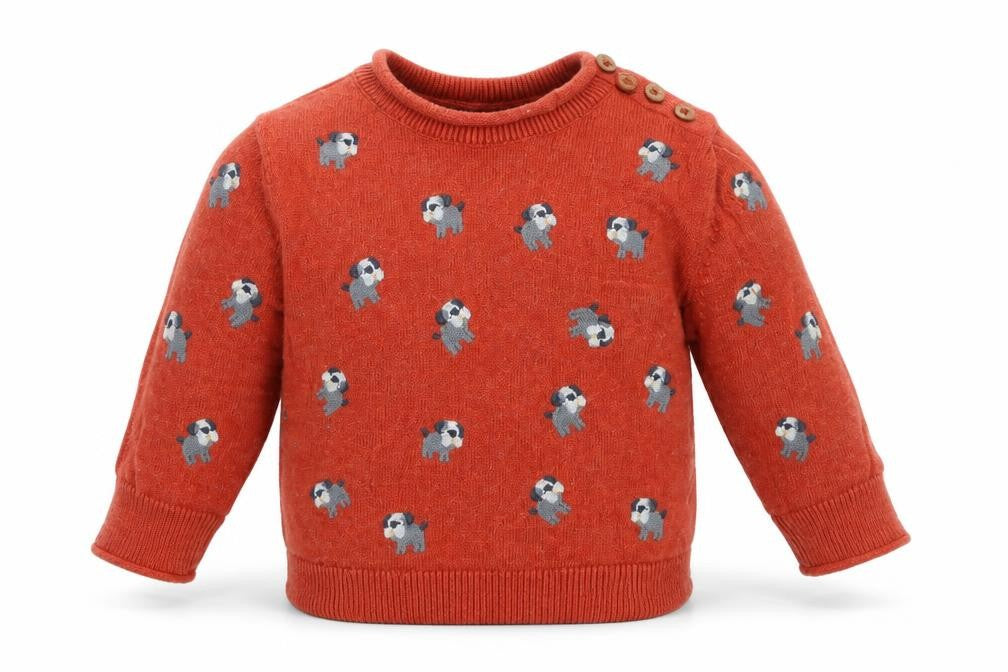 NEXT Baby Brown   Pullover Jumper Size 3-6 Months