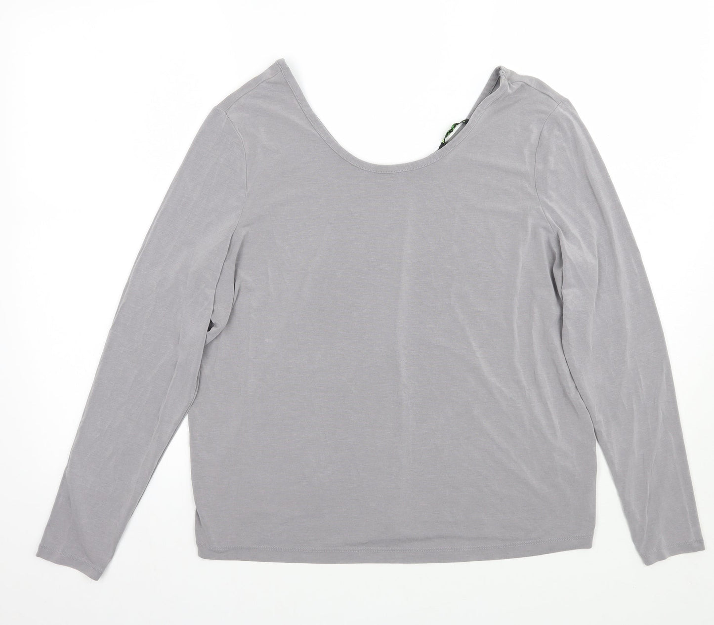 TU Womens Grey   Basic T-Shirt Size 10