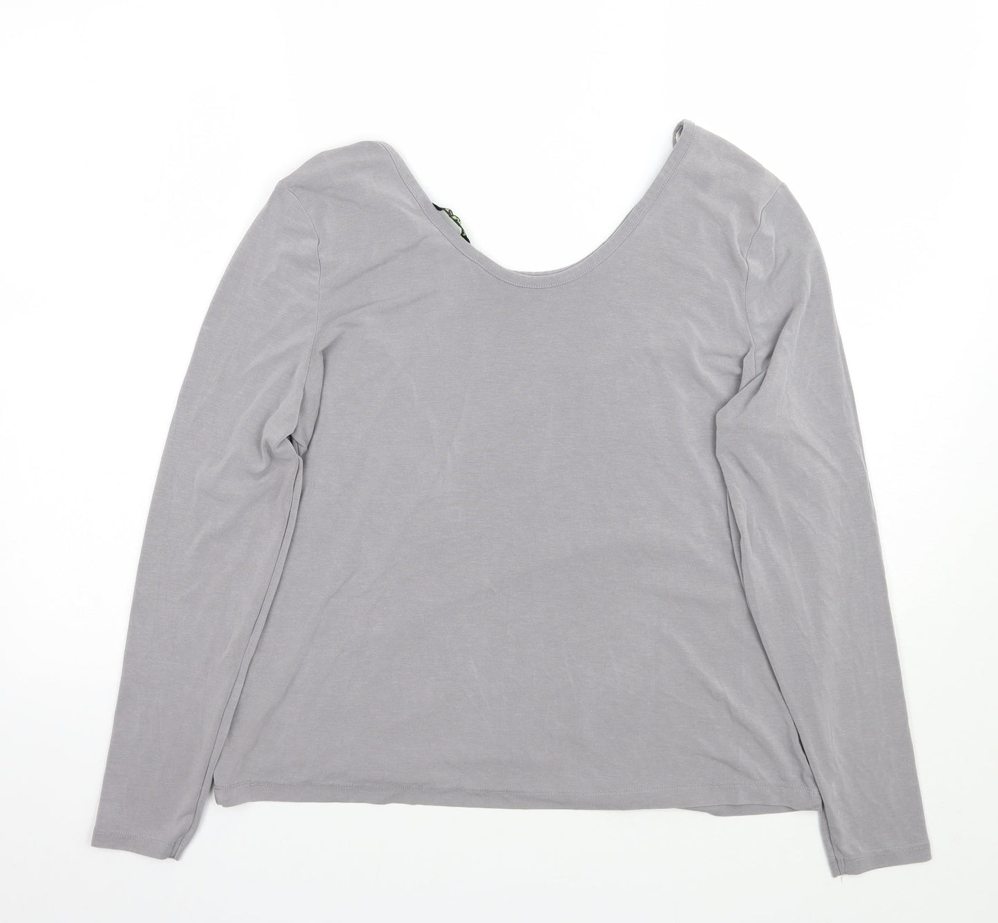 TU Womens Grey   Basic T-Shirt Size 10