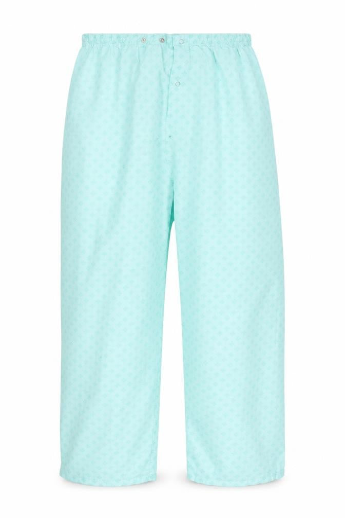Preworn Womens Green Geometric  Sweatpants Trousers Size 32 L26 in