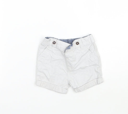 F&F Baby Grey   Cropped Trousers Size 3-6 Months