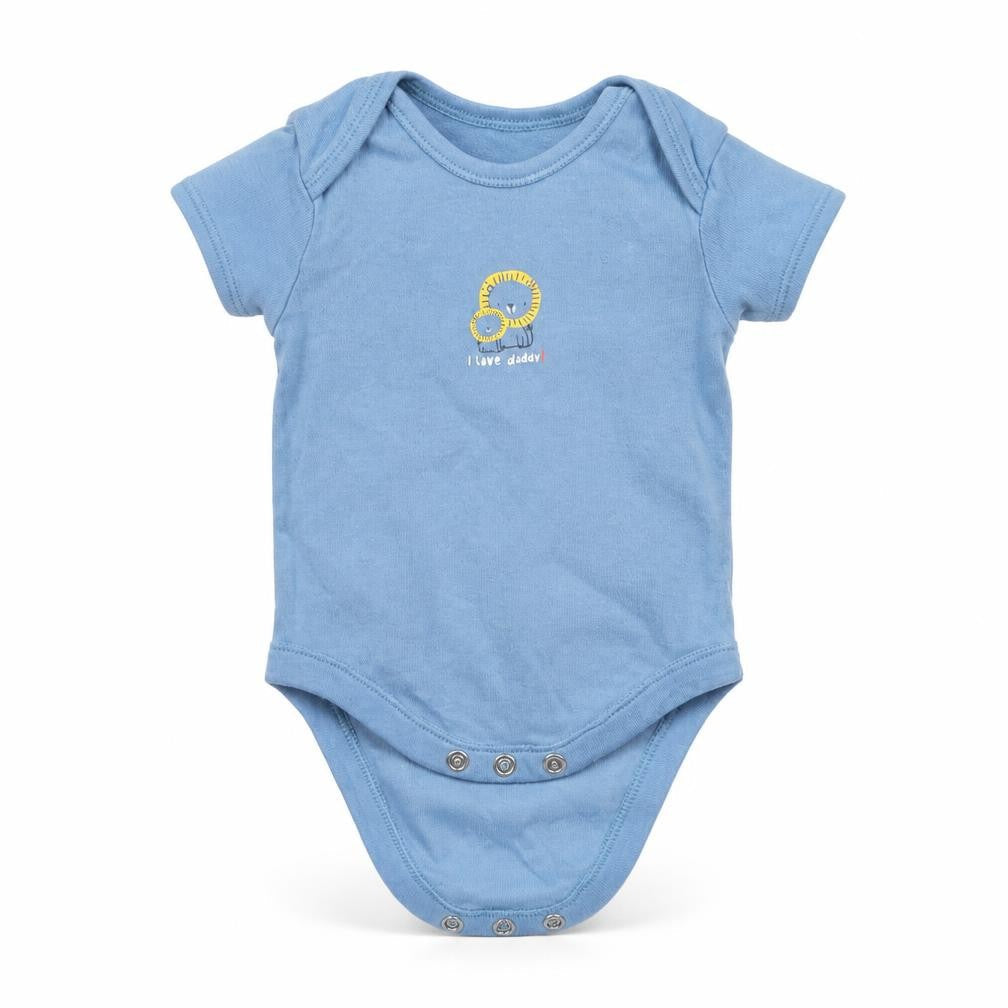Primark Baby Blue   Babygrow One-Piece Size 3-6 Months  - I love daddy