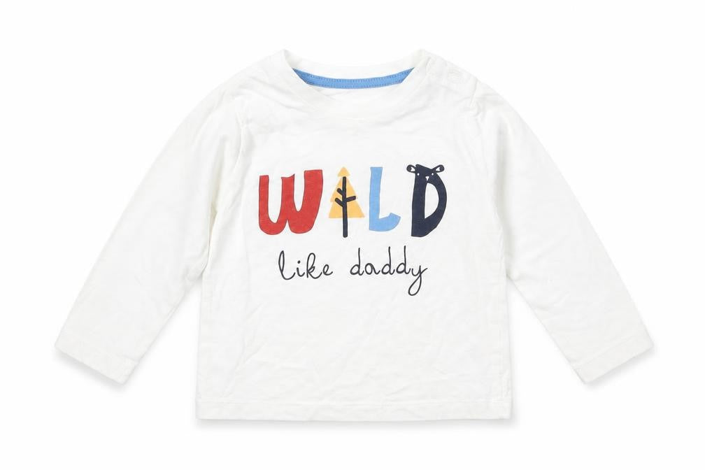 Matalan Girls White   Basic T-Shirt Size 9-12 Months