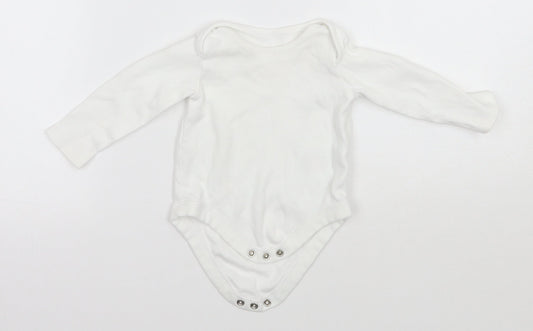 George Baby White   Babygrow One-Piece Size 0-3 Months