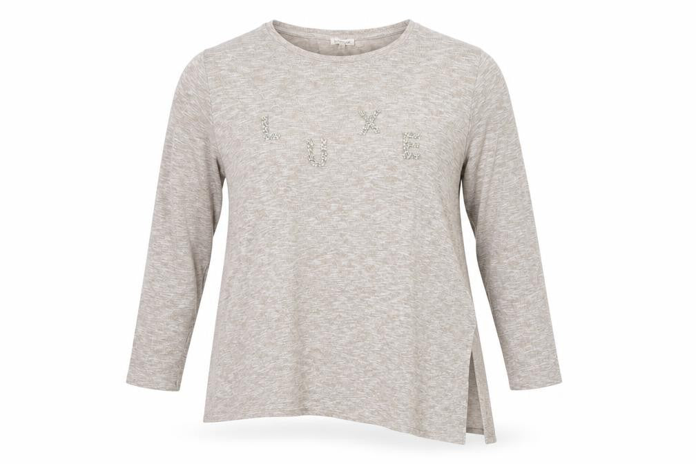 River Island Womens Beige   Pullover Jumper Size 18  - LUXE