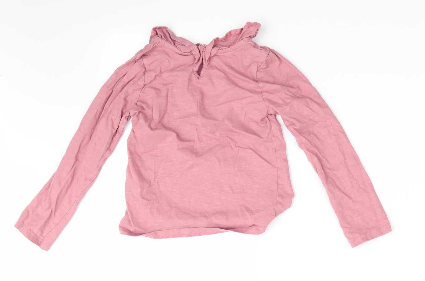 TU Girls Pink   Basic T-Shirt Size 5-6 Years  - Lovely and Kind