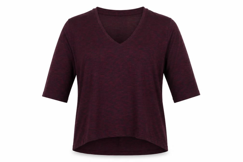 New Look Womens Purple   Pullover Jumper Size S  - Keyhole neck