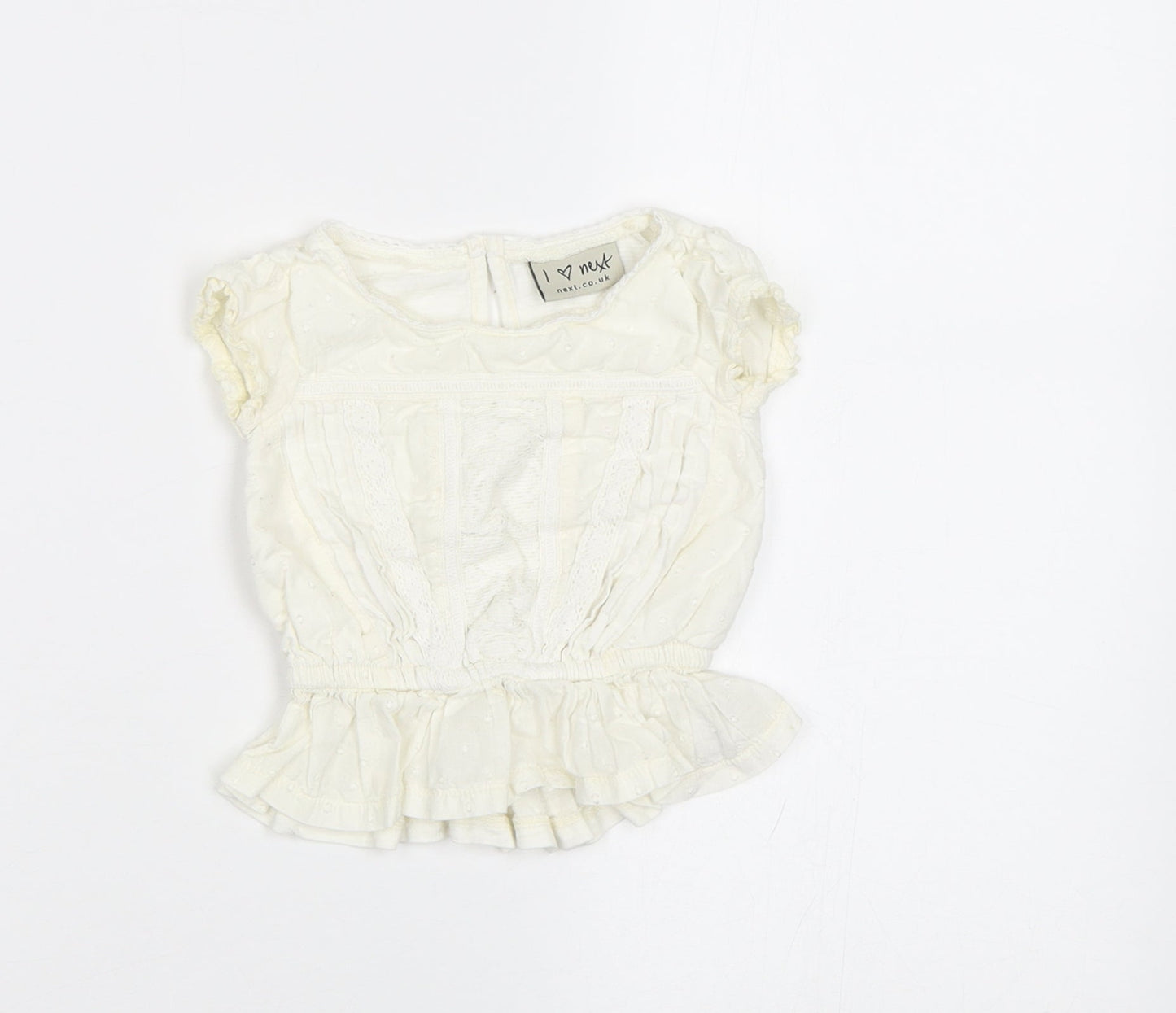 NEXT Baby White   Basic Blouse Size 3-6 Months