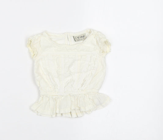 NEXT Baby White   Basic Blouse Size 3-6 Months